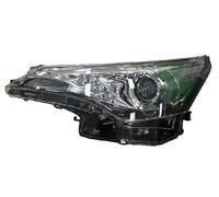 PROPOSTEONLINE Fanale realizzato per Toyota AVENSIS 2015> Destro H1R2 a LED predisposto per regolazione elettrica Parabola nera 8113005380