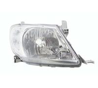 PROPOSTEONLINE Fanale realizzato per Toyota HILUX PICK-UP '08 lato passeggero H4 alogeno predisposto per regolazione elettrica 811300K210