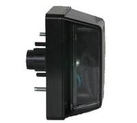 PROPOSTEONLINE Fanale Targa realizzato per Peugeot BOXER cassonato dal 2002 al 2005 lato Sinistro con Connettore 2 PIN 4747613