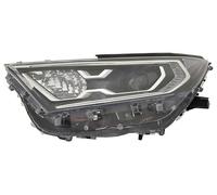 PROPOSTEONLINE Faro Proiettore realizzato per Toyota RAV4 da anno 2019 lato passeggero HB3-H11-WY21W BI-LED con Motore elettrico 8114542A30