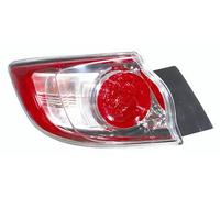 PROPOSTEONLINE Gruppo ottico realizzato per Mazda 3 Berlina 5 Porte dal 2009 al 2013 posteriore Sinistro est. Luci Bianco e Rosso BCW851160C