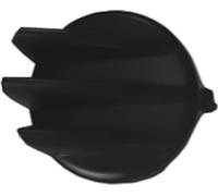 PROPOSTEONLINE Kit tappi fendinebbia Destro Sinistro compatibile con CITROEN JUMPY 2007-2016 | Ricambio Carrozzeria compatibile con CITROEN JUMPY | Codice OEM: 7414FH