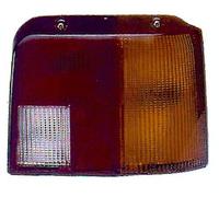 PROPOSTEONLINE Vetro Fanale realizzato per Peugeot 205 dal 1985 al 1990 posteriore Sinistro Luci Bianco Arancio e Rosso