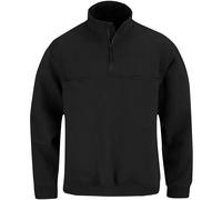 Propper 1/4 Zip Job Camicia Uomo Polycottom Vello Pesca All'aperto Trekking Nero