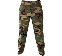 Propper Bdu Uniforme Pantaloni Uomo Caccia Tattico Escursionismo Cargos Woodland