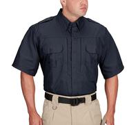 Propper - Camicia Tattica a Maniche Corte da Uomo, LAPD Navy, X-Small Regular