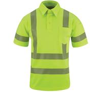 Propper I.C.E Uomo ANSI III Performance Polo Maschile Manica Corta Hi-Viz Yellow