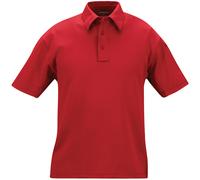 Propper I.C.E. Uomo Performance Manica Corta Polo Escursionismo Esercito Rosso