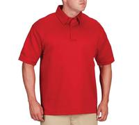 Propper Ice Performance Short Sleeve Men's Polo, Uomo, Rosso, M