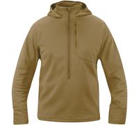 Propper V2 3/4 Zip Uomo Palestra Jog Esercito Felpa Cappuccio Superiore Coyote