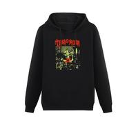 propr Terrorizer World Downfall Graphic Hoodie Printed Hoody Fashion for Men Black M