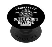 Proprietà di Barbanera La vendetta della regina Anna dei pirati PopSockets PopGrip Adesivo
