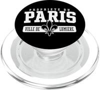 Proprietà di Parigi Città della Luce in francese PopSockets PopGrip per MagSafe