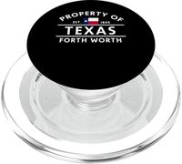 Proprietà di Texas Forth Worth PopSockets PopGrip per MagSafe