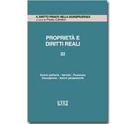 Proprietà e diritti reali. Vol. 3: Azioni petitorie. Servità. Possesso. Usucapione. Azione possessorie