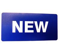 Proprietà Vendite Etichette Blu 50x25mm Rettangoli Immobiliare & Locazione