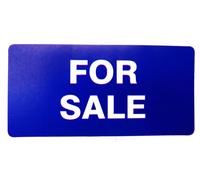 Proprietà Vendite Etichette Blu 50x25mm Rettangoli Immobiliare & Locazione