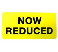 Proprietà Vendite Etichette Giallo 50x25mm Rettangoli Immobiliare E Locazione