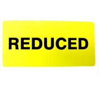 Proprietà Vendite Etichette Giallo 50x25mm Rettangoli Immobiliare E Locazione