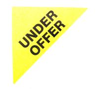 Proprietà Vendite Etichette Giallo Grande Triangoli Immobiliare E Locazione