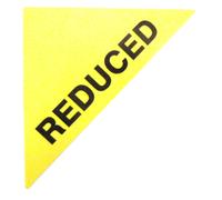 Proprietà Vendite Etichette Giallo Grande Triangoli Immobiliare E Locazione