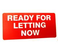 Proprietà Vendite Etichette Rosso 50x25mm Rettangoli Immobiliare E Locazione