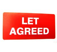 Proprietà Vendite Etichette Rosso 50x25mm Rettangoli Immobiliare E Locazione