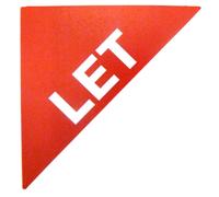 Proprietà Vendite Etichette Rosso Grande Triangoli Immobiliare & Locazione