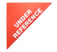 Proprietà Vendite Etichette Rosso Grande Triangoli Immobiliare & Locazione