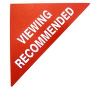 Proprietà Vendite Etichette Rosso Piccolo Triangoli Immobiliare E Locazione