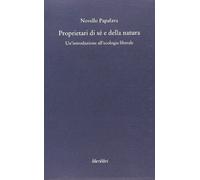 Proprietari di sé e della natura