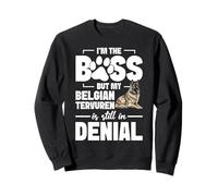 Proprietario Belga Tervuren Amante degli Animali Il Capo Tervuren Belga Felpa