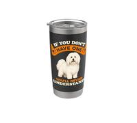 Proprietario Coton De Tulear Se Non Ne Hai Uno Bicchiere termico in acciaio inox doppia parete
