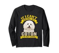 Proprietario Coton De Tulear Se Non Posso Portare Il Mio Cane Non vado Maglia a Manica
