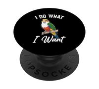 Proprietario del caicco dal ventre bianco voglio il caicco dal ventre bianco PopSockets PopGrip Adesivo