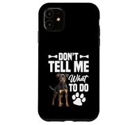 Proprietario del cane Amante dei cuccioli Tell Me Pet Lover Australian Kelpie Custodia per iPhone 11