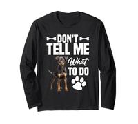 Proprietario del cane Amante dei cuccioli Tell Me Pet Lover Australian Kelpie Maglia a Manica