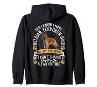 Proprietario del Cane Appassionato di Cani Yes I Know Puppy Belgian Tervuren Felpa con Cappuccio