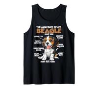 Proprietario del Cane Beagle T Anatomia del Beagle Che Canotta