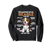 Proprietario del Cane Beagle T Anatomia del Beagle Che Felpa