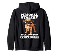 Proprietario del Cane Boxer Gassi basato sul Pugile Tedesco Felpa con Cappuccio