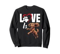 Proprietario del cane Boykin Spaniel Amante dei cani Love Is Boykin Spaniel Felpa