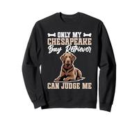Proprietario del Cane da Caccia all'anatra Solo Il Mio Chesapeake bay Retriever Felpa