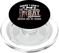 Proprietario del cane Duck Hunter Scusa Chesapeake Bay Retriever PopSockets PopGrip per MagSafe