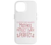 Proprietario del prodotto Perfetto Scrum e Scrum Master Custodia per iPhone 14