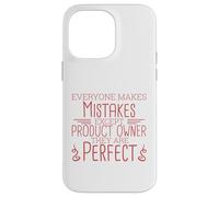Proprietario del prodotto Perfetto Scrum e Scrum Master Custodia per iPhone 14 Pro Max