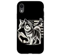 Proprietario Di Cane Alaskan Klee Kai Bandiera Custodia per iPhone XR