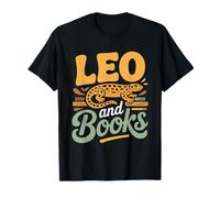 Proprietario di Geco Leopardino Amante Libri Lettore Leo E Maglietta