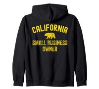 Proprietario di Piccola Impresa della California, Costa Occidentale, Imprenditore Felpa con Cappuccio