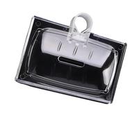 Proprietario di sapone trasparente per bagno cucina edificio permanente antiscivolo fondo ventilato piano mantiene club asciutto esteso piatto da cucina